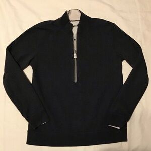 Tommy Bahama Women's Dark Gray Zip-Up Sweater